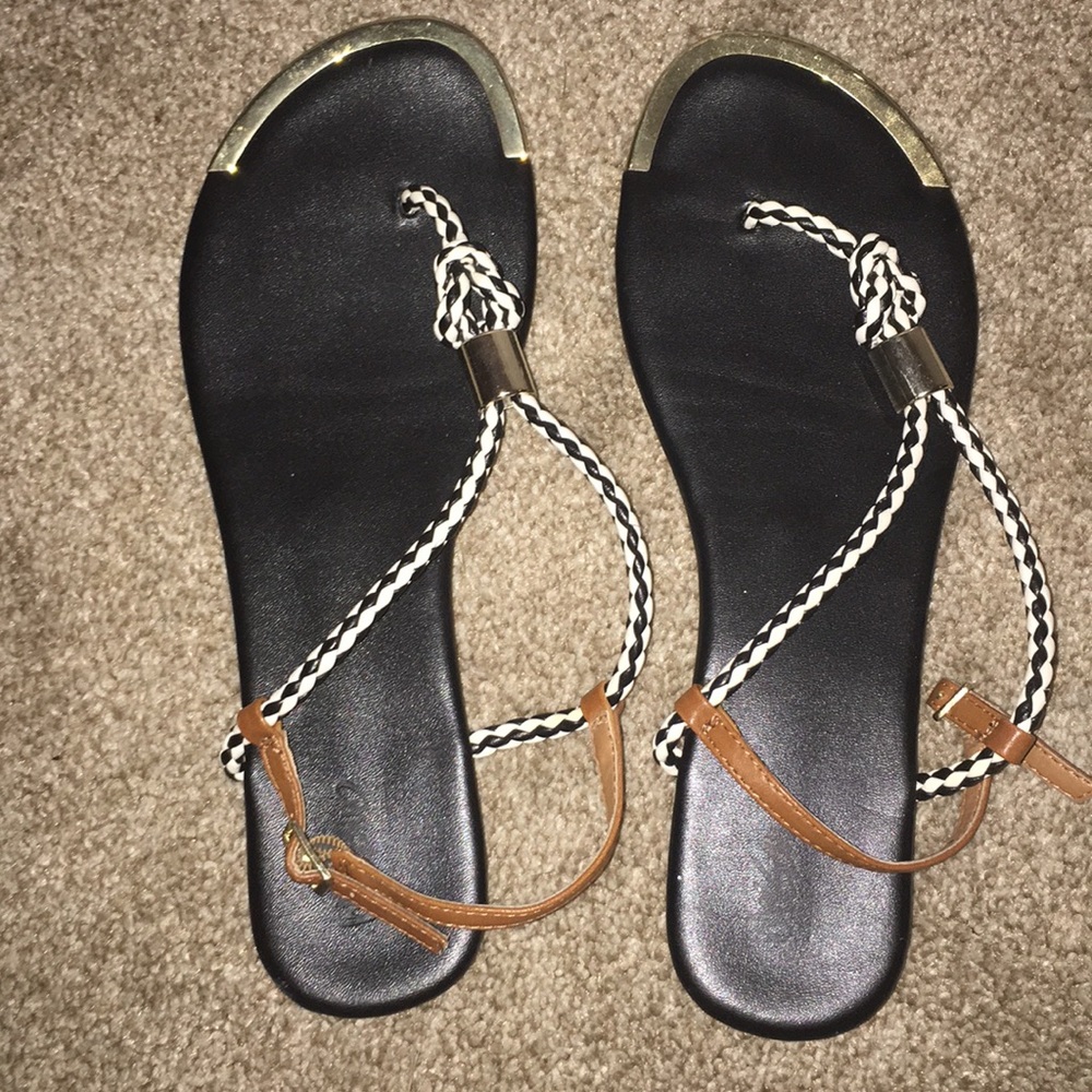 Black sandals